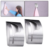 Maxbell Towel Hooks Organizer Storage Self Adhesive Hook for Bedroom Bathroom Hooks