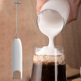 Maxbell Practical Handle Egg Beater Whisk Drink Mixer for Juice Mixer Hot Chocolate Coffee