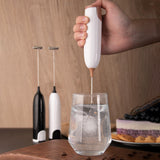 Maxbell Practical Handle Egg Beater Whisk Drink Mixer for Juice Mixer Hot Chocolate Coffee
