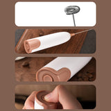 Maxbell Practical Handle Egg Beater Whisk Drink Mixer for Juice Mixer Hot Chocolate Coffee