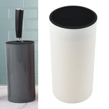 Maxbell Universal Knife Block Cutlery Holder Tableware Storage Holder for Countertop White