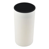 Maxbell Universal Knife Block Cutlery Holder Tableware Storage Holder for Countertop White