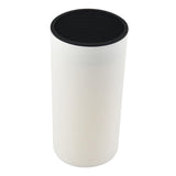 Maxbell Universal Knife Block Cutlery Holder Tableware Storage Holder for Countertop White