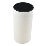 Maxbell Universal Knife Block Cutlery Holder Tableware Storage Holder for Countertop White