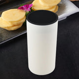 Maxbell Universal Knife Block Cutlery Holder Tableware Storage Holder for Countertop White