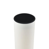 Maxbell Universal Knife Block Cutlery Holder Tableware Storage Holder for Countertop White