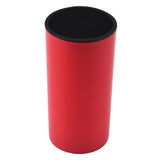 Maxbell Universal Knife Block Cutlery Holder Tableware Storage Holder for Countertop Red