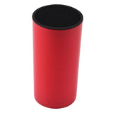 Maxbell Universal Knife Block Cutlery Holder Tableware Storage Holder for Countertop Red
