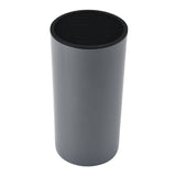 Maxbell Universal Knife Block Cutlery Holder Tableware Storage Holder for Countertop Gray