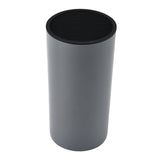 Maxbell Universal Knife Block Cutlery Holder Tableware Storage Holder for Countertop Gray