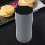 Maxbell Universal Knife Block Cutlery Holder Tableware Storage Holder for Countertop Gray