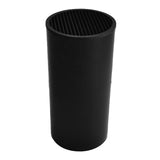 Maxbell Universal Knife Block Cutlery Holder Tableware Storage Holder for Countertop Black
