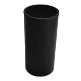 Maxbell Universal Knife Block Cutlery Holder Tableware Storage Holder for Countertop Black