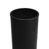 Maxbell Universal Knife Block Cutlery Holder Tableware Storage Holder for Countertop Black