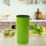 Maxbell Universal Knife Block Cutlery Holder Tableware Storage Holder for Countertop Green