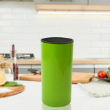 Maxbell Universal Knife Block Cutlery Holder Tableware Storage Holder for Countertop Green