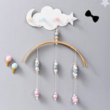 Maxbell Multifunctional Key Rack Shape Nordic Style Wall Mounted for Bedroom