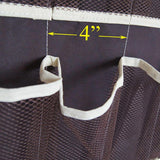 Maxbell Over The Door Hanging Shoe Storage Rack Holder Hanger 24 Pockets Foldable