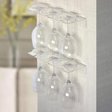 Maxbell Wall Mounted Wine Glasses Holder Hanging Storage Rack for Home