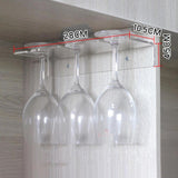 Maxbell Wall Mounted Wine Glasses Holder Hanging Storage Rack for Home