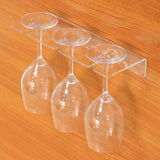 Maxbell Wall Mounted Wine Glasses Holder Hanging Storage Rack for Home