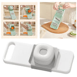 Maxbell Manual Vegetable Slicer Grater Veggie Chopper for Potato Onions Carrot White