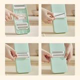 Maxbell Manual Vegetable Slicer Grater Veggie Chopper for Potato Onions Carrot Green