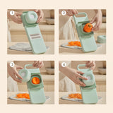 Maxbell Manual Vegetable Slicer Grater Veggie Chopper for Potato Onions Carrot Green