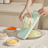 Maxbell Manual Vegetable Slicer Grater Veggie Chopper for Potato Onions Carrot Blue