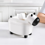 Maxbell Tissue Box Holder with Toothpick Dispenser for Countertops Living Room