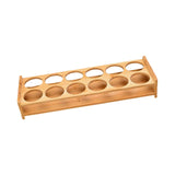 Maxbell Wood Shot Glass Holder Drink Cup Storage Holder for Home Party 12 Large Hole