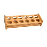 Maxbell Wood Shot Glass Holder Drink Cup Storage Holder for Home Party 12 Small Hole