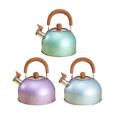 Maxbell 3L Whistle tea Kettle for Stove Top for Boiling water Source Green