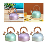 Maxbell 3L Whistle tea Kettle for Stove Top for Boiling water Source Green