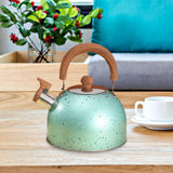 Maxbell 3L Whistle tea Kettle for Stove Top for Boiling water Source Green