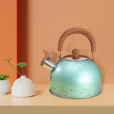 Maxbell 3L Whistle tea Kettle for Stove Top for Boiling water Source Green