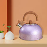 Maxbell 3L Whistle tea Kettle for Stove Top for Boiling water Source Purple
