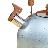 Maxbell 3L Whistle tea Kettle for Stove Top for Boiling water Source Blue
