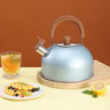 Maxbell 3L Whistle tea Kettle for Stove Top for Boiling water Source Blue