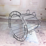 Maxbell Stainless Steel Cup Organizer 8 Hook Glasses Holder for Countertop Home