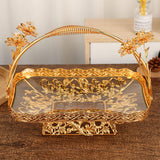 Maxbell Fruit Basket Platter Snack Display Tray Snack Display Basket for Restaurant