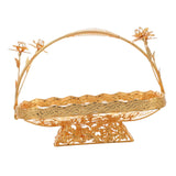 Maxbell Fruit Basket Platter Snack Display Tray Snack Display Basket for Restaurant