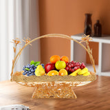 Maxbell Fruit Basket Platter Snack Display Tray Snack Display Basket for Restaurant