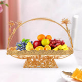 Maxbell Fruit Basket Platter Snack Display Tray Snack Display Basket for Restaurant