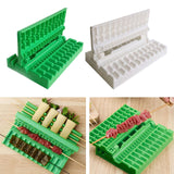 Maxbell Portable Skewers Kebab Maker Meat Skewer Machine for Outdoor Green
