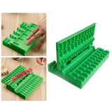 Maxbell Portable Skewers Kebab Maker Meat Skewer Machine for Outdoor Green