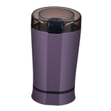 Maxbell Electric Grinding Machine 110V Coffee Grinder for Coffee Bean Grains Purple