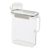 Maxbell Cereal Keeper Large pet Keep Dry Airtight Clear with Lid for Rice Flour