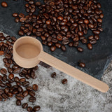 Maxbell Wooden Coffee Spoons Measuring Cup Measuring Tools for Shop Kitchen Home 16.8cmx4.7cm