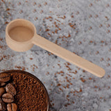 Maxbell Wooden Coffee Spoons Measuring Cup Measuring Tools for Shop Kitchen Home 16.8cmx4.7cm